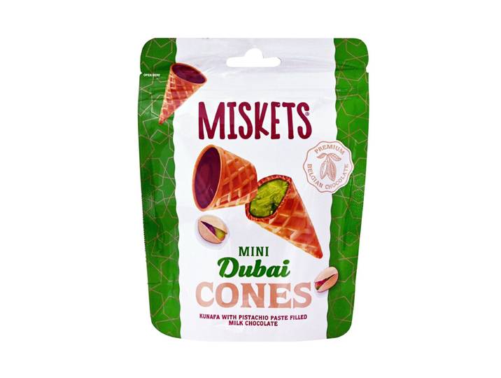 Miskets TR Cornet chocolat au lait style Dubaï 50 g