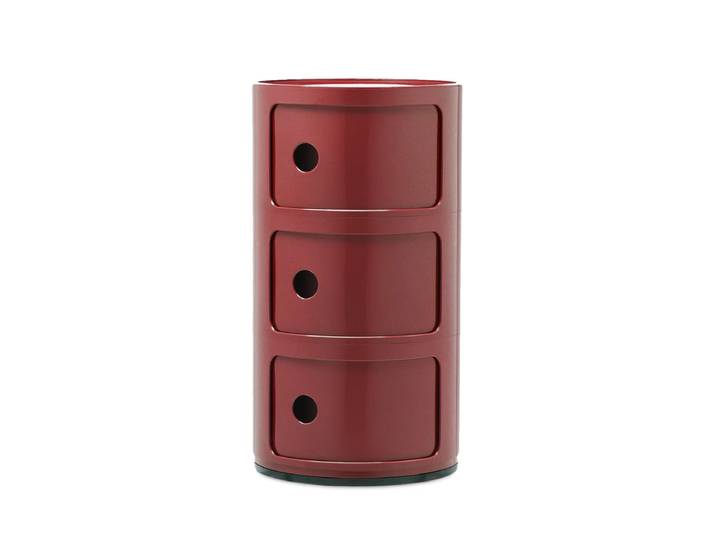Kartell - Componibili 4967, burgunderrot