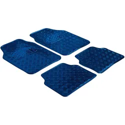 Walser Automatte Metallic 4 tlg. blau