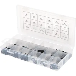 KS Tools Sortiment O-Ringe, innen Ø 3-22mm, 225-tlg - 970.0180