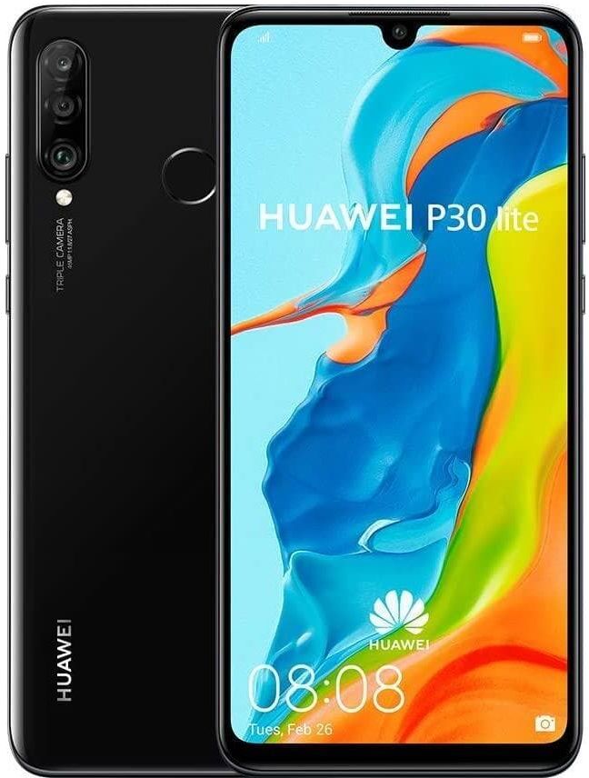 Huawei P30 Lite 128GB Black Sim-Free Unlocked Mobile Phone