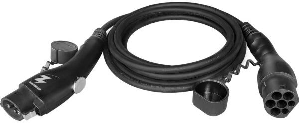 Zmartgear Type 1 Til Type 2 Ladekabel, 1f, 16a, 5m
