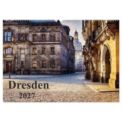 Dresden 2027 (Wandkalender 2027 DIN A2 quer), CALVENDO Monatskalender