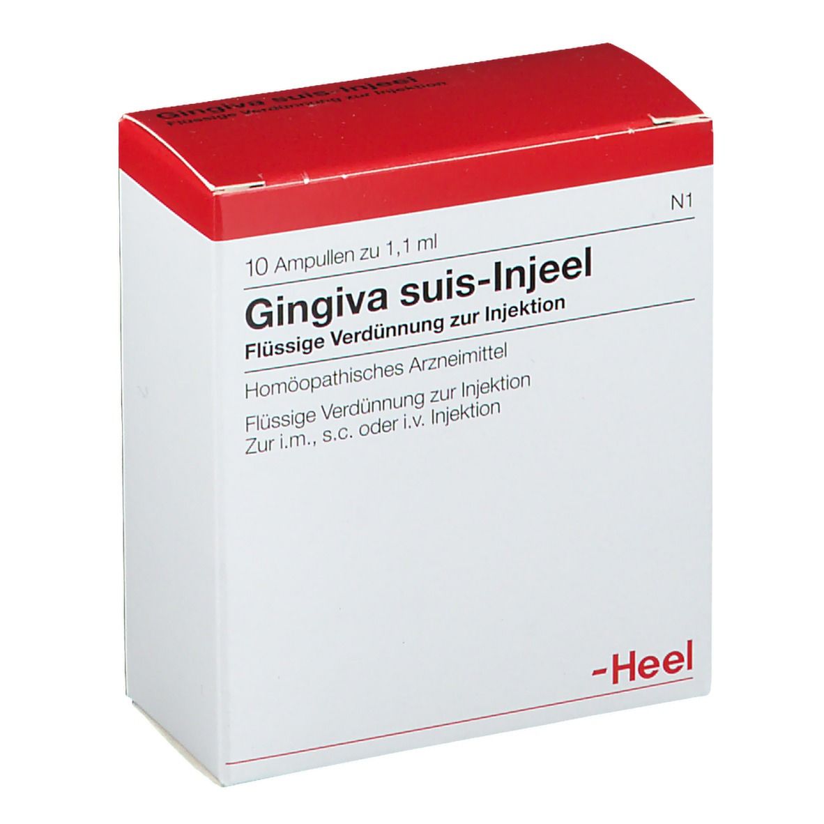 Gingiva Suis Injeel Ampullen 10 St