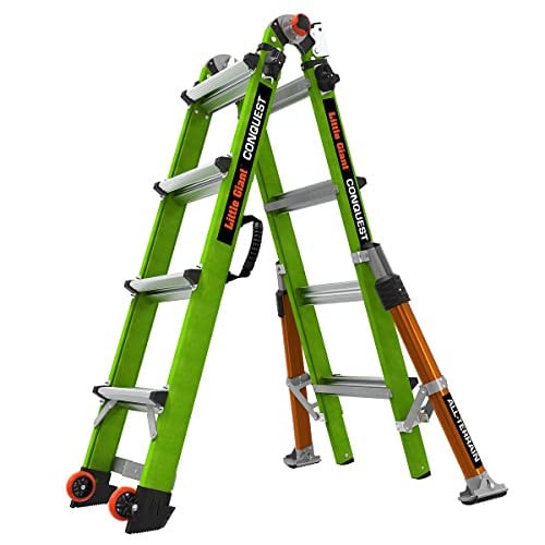 Little Giant Conquest 2.0 All-Terrain M17 Telescoopladder, 5,2 m, Glasvezel, Type 1A