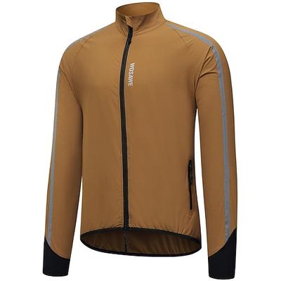 Wosawe Frühling und Sommer Herren und Damen Rennrad Radfahren Windjacke winddicht wasserdicht atmungsaktiv Jacke Laufen Bergsteigen Radfahren Kleidung bd263