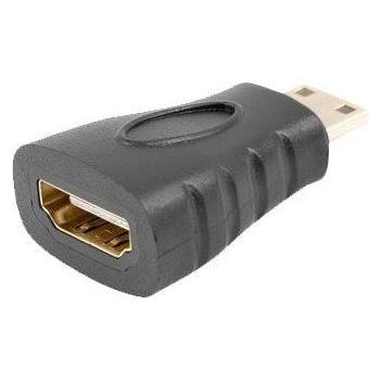 Lanberg adapter HDMI female HDMI mini (HDMI) (AD-0037-BK)