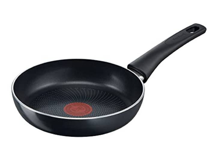 Tefal C27802 Generous Cook Bratpfanne 20 cm Antihaftversiegelung Thermo-Signal Thermo-Fusion-Boden für alle Herdarten Induktion tiefe Form Schwarz