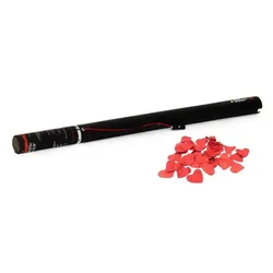 TCM FX Konfetti-Ladung elektrisch 80cm, rote Herzen