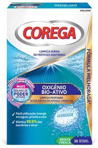 Corega Pastilhas Oxigénio Bio-Ativo 30 un