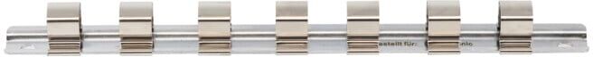 BGS technic BGS Rail pour douilles 7 clips 12,5 mm (1/2