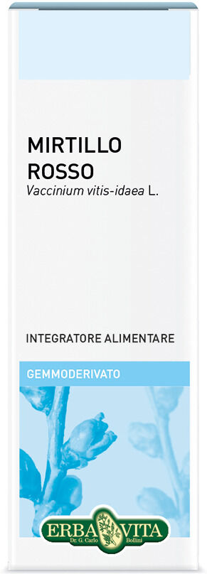 Erba Vita Gemmoderivato Mirtillo Rosso - Integratore 50 ml
