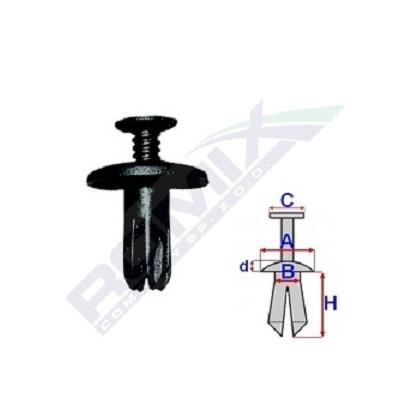 ROMIX Clip TOYOTA C10079