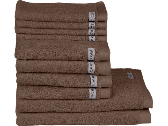 Handtuch Set ROSS Sinfonie , grau (taupe), Frottier, Frottier, Obermaterial: 100% Baumwolle, Handtuch-Sets, Handtuch Set, beinhaltet Gästetücher, Handtücher und Badetücher