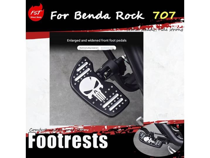 Pour Benda Rock 707, c'est un accessoire spécial pour déplacer les pédales de 8 cm vers l'avant et agrandir les pédales.