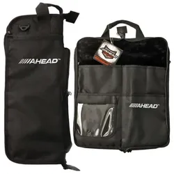 ahead SB Stickbag Stock-Tasche für Drumsticks (Drumsticks), Instrumententasche + Koffer, Schwarz