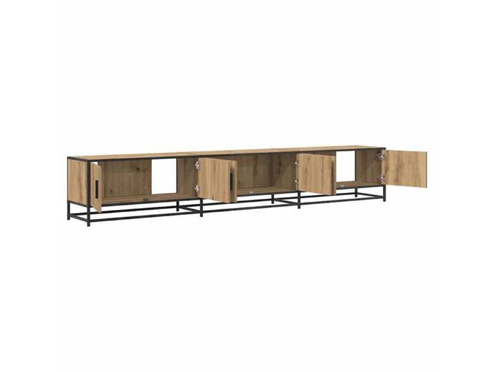 NEUF Armoires TV - Marron Unites TV 2 pcs - pour maison - Chêne artisanal 240x35x41 cm TT1510