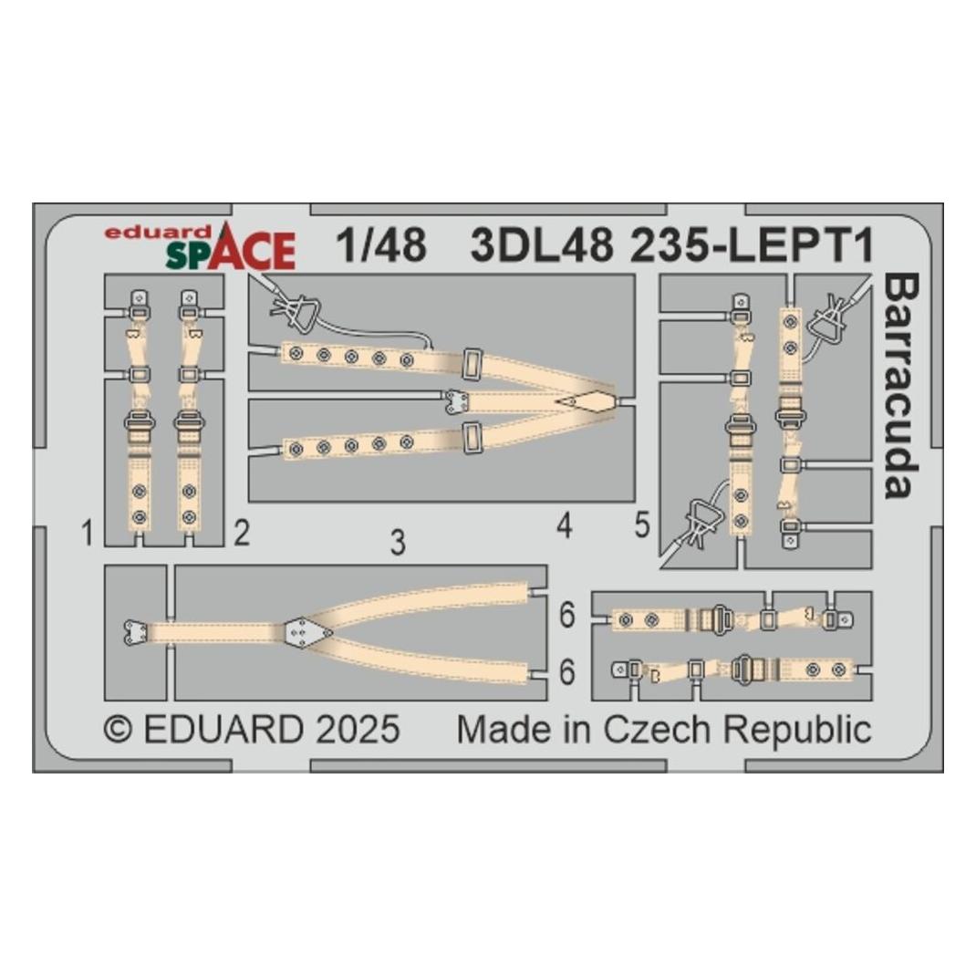 Eduard Barracuda SPACE TRUMPETER (3DL48235)