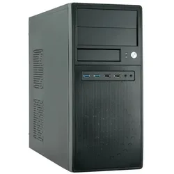Chieftec CG-04B-OP Computer-Gehäuse Midi Tower Schwarz