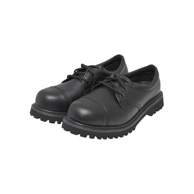 Stiefel BRANDIT "Brandit Vegantom 3 Eyelet Boots", Damen, Gr. 38, schwarz, Leder, unifarben, Schuhe Stiefel