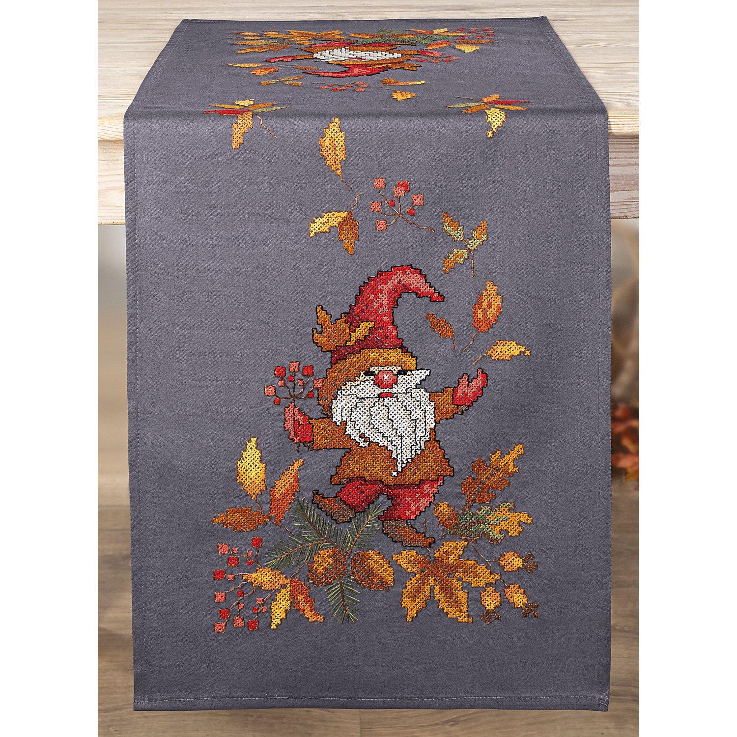 Stickläufer "Herbst-Wichtel"