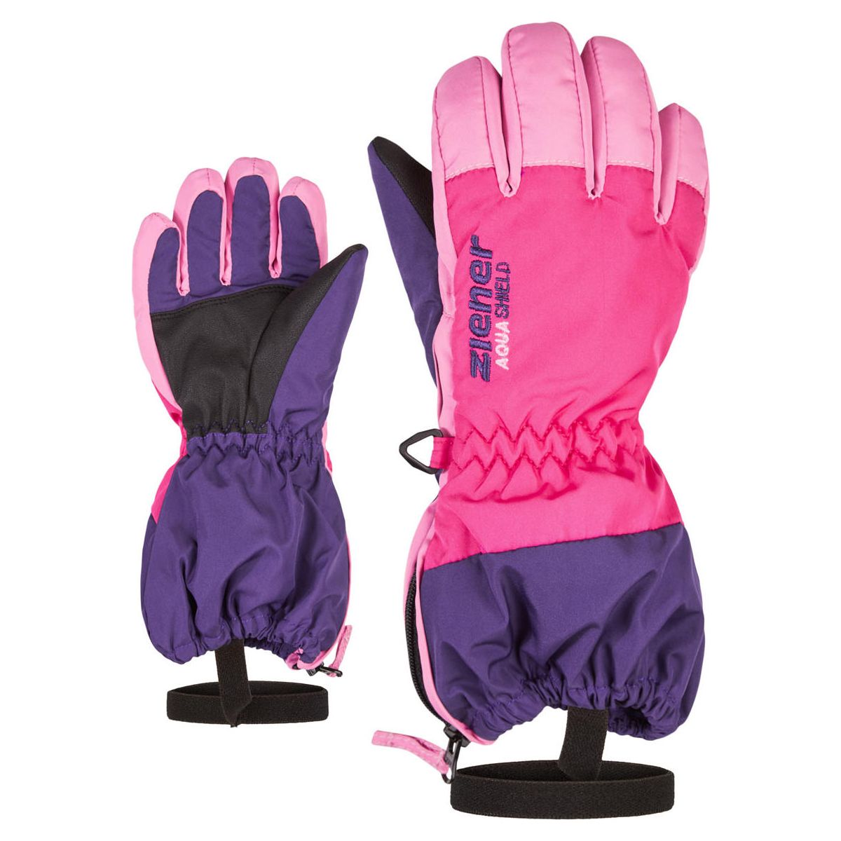 Ziener Levio-z AS Glove Mini dark purple (129) 5 115006-129-5