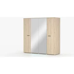 Drehtürenschrank   ¦ braun ¦ Maße (cm): B: 200 H: 198