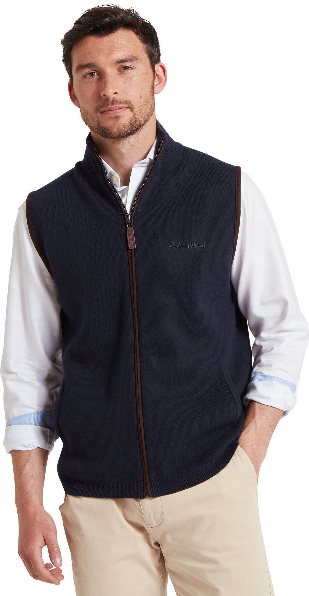 Schöffel Country Marlow Gilet - Blue - Size L - Men