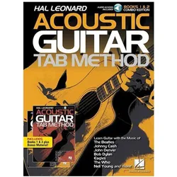 Acoustic Guitar Tab Method - Combo Edition: Books 1 & 2 with Online Audio, Plus Bonus Ma, Sachbücher