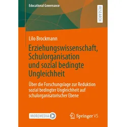 Erziehungswissenschaft, Schulorganisation und sozial bedingte Ungleichheit, Fachbücher von Lilo Brockmann