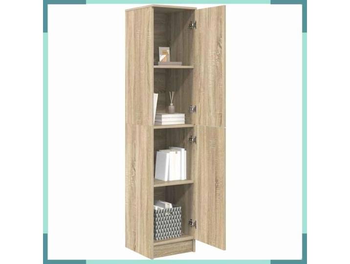 Haut Armoire - 869332 - Chêne Sonoma - 35 x 39 x 168 cm - 2 portes