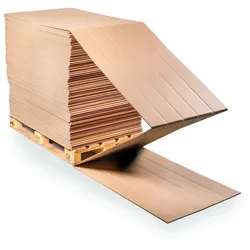 KK Verpackungen 3 Paletten Endloswellpappe 788 mm Breite Rillen parallel zur 155 mm Länge 200 mWellpappe