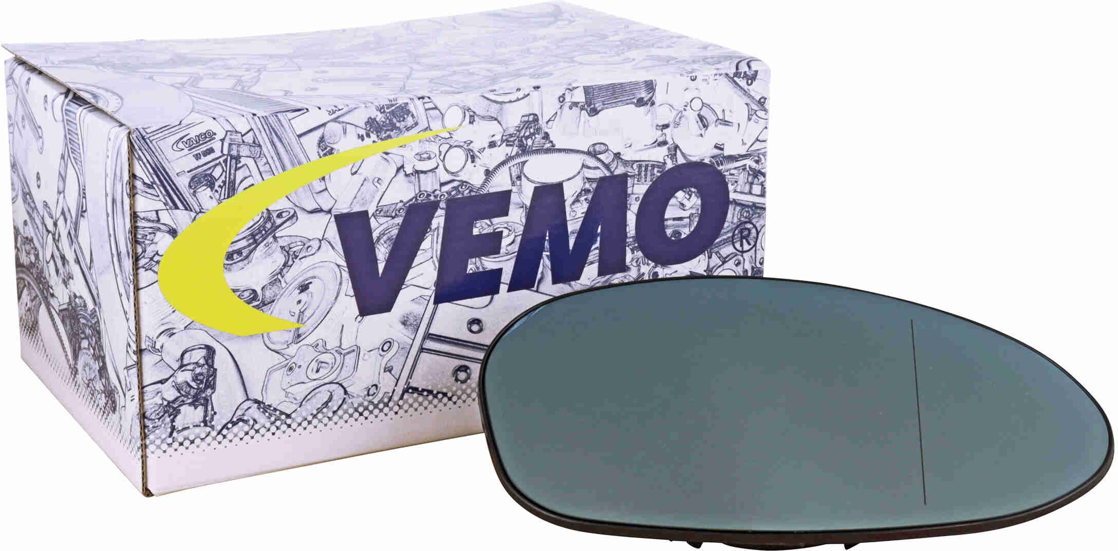 Vemo Spiegelglas, Außenspiegel Original Qualität V20690003 Rechts Für Bmw