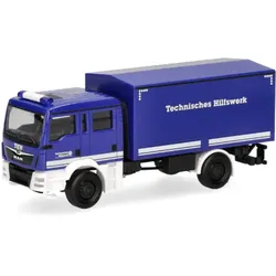Herpa 098533 1:87 MAN TGM MzKW (Mehrzweckkraftwagen) "THW"