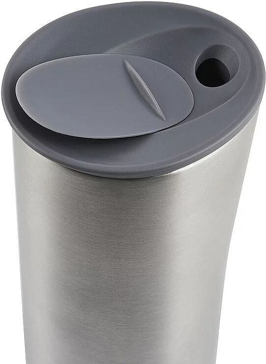 Alessi Isolierbecher - Thermosbecher BURI Edelstahl silber B