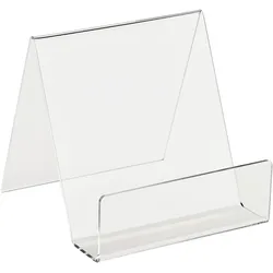 Buchständer Acryl 150 x 155 mm (A5), Acryl (PMMA), transparent