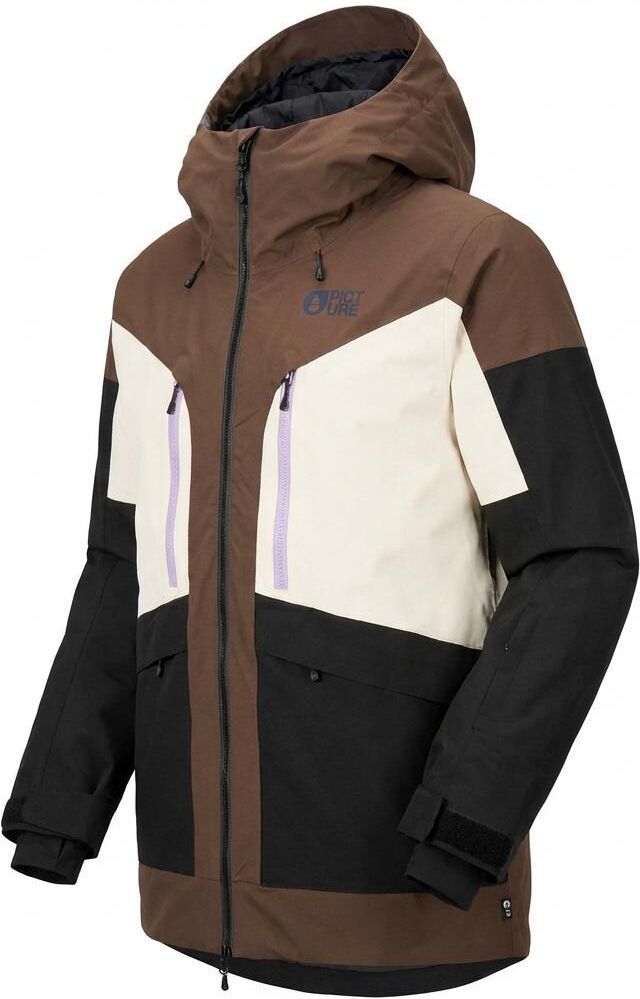 Picture  - Haakon Chicory Coffe Vanil Blk - L - Blouson Ski