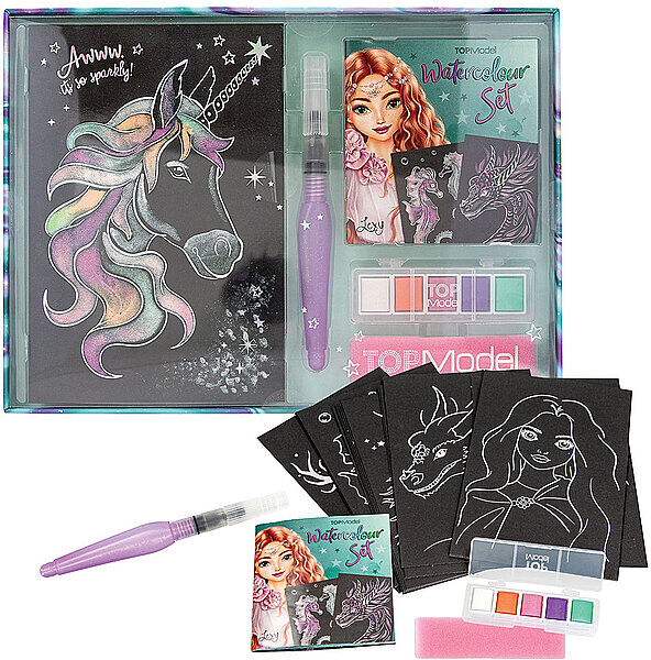 TOP MODEL Metallic Watercolor Set  B