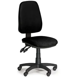 Bürostuhl, ALEX ohne Armlehnen - schwarz