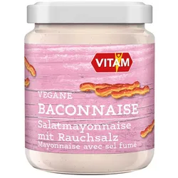 Vegane Baconnaise - Salatmayonnaise mit Rauchsalz 225ml