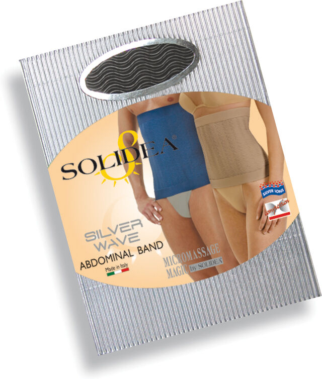 Solidea Silver Wave Abdominal Band Fascia Addominale Colore Noisette Taglia 2 - M