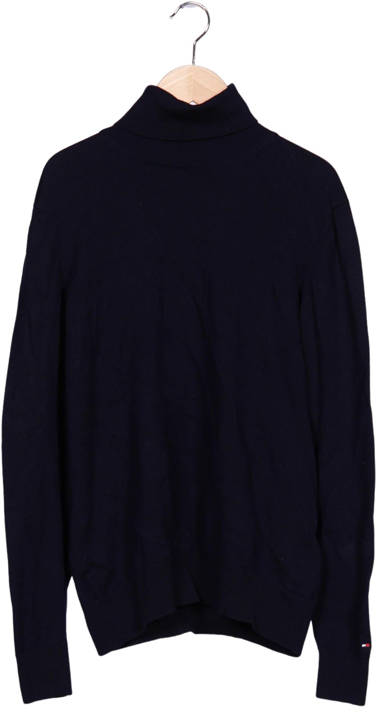 Tommy Hilfiger Tailored Herren Pullover, Marineblau, Gr. M, Wolle - Second Hand