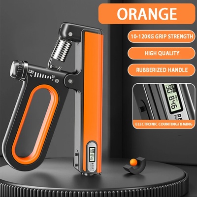 Healfit Counter Men High end Adjustable Finger Trainer, Grip Professional Hand Strength Bowl, Finger Strength Device orange