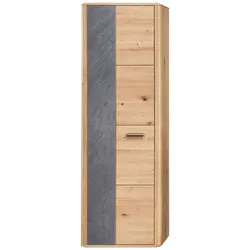 Wohnconcept Hängegarderobenschrank Montepane Holz Braun Wildeiche