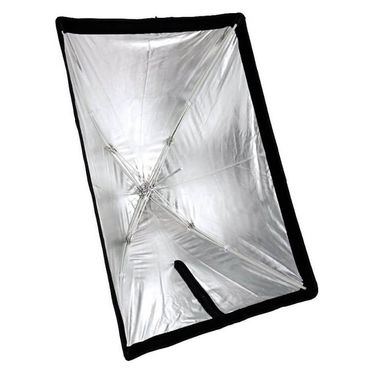Godox Softbox met Paraplu Aansluiting 60x90 + Grid (Reflektor, Softbox) (09048KVG)
