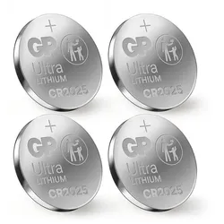 GP Batteries 4x Knopfzellen »CR2025« 160 mAh