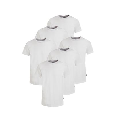 American-Shirt JOCKEY "American T-Shirt", Herren, Gr. XXL, weiß, Single Jersey, Obermaterial: 100% Baumwolle, unifarben, relaxed fit hüftbedeckend, Rundhals, gerader Abschluss, Shirts, flache Nähte, Relaxed Fit, Single-Jersey, kurze Ärmel
