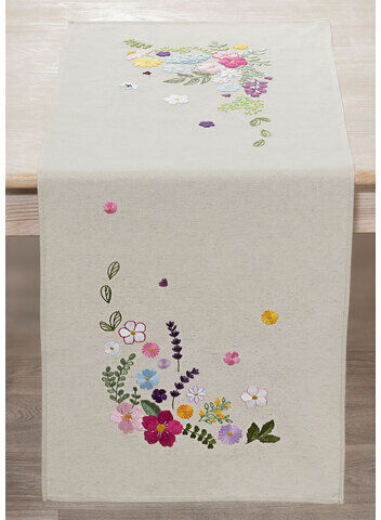 Stickläufer "Happy Springtime"
