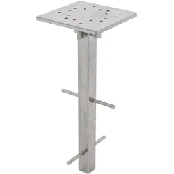 Doppler Bodenanker für alle Doppler Pendel- und Ampelschirme,silber,