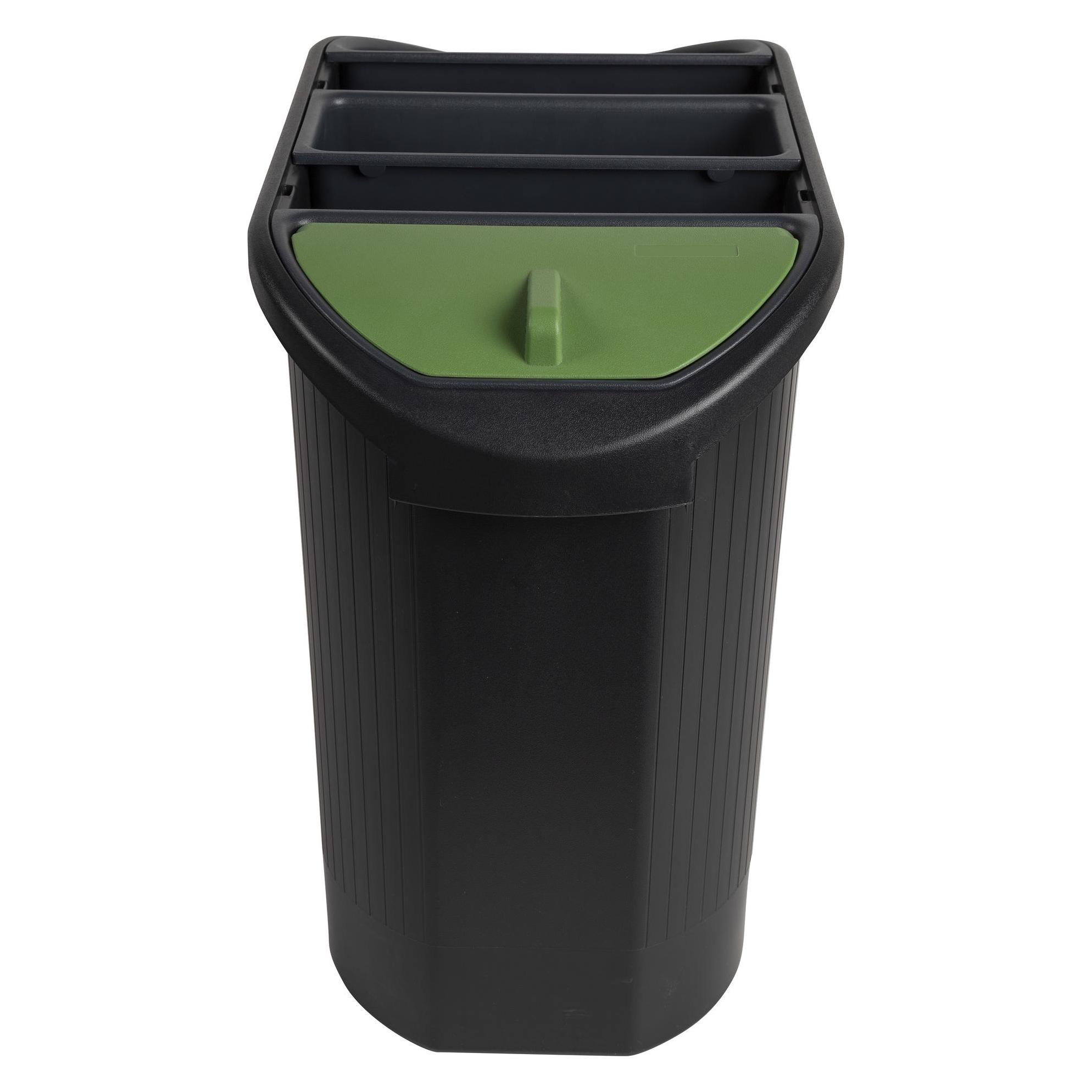 Exacompta Papierkörbe mit Fächer (26 l) (42614D)